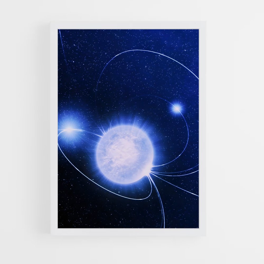 Poster Étoile de Neutrons (vue 3)